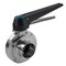 Steel & Obrien 2" Butterfly Valve, Trigger Handle/Weld Ends, 304-Epdm BFVTW-2-304-EPDM - alternate 1